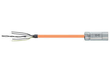 readycable® servo hybrid cable suitable for Allen Bradley 2090-CSBM1DF-14AF, base cable PVC 10 x d