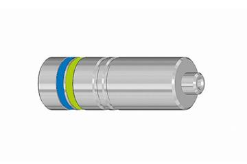 Positioning insert for manual crimping tool