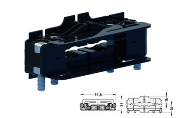 Module Connect strain relief 09140008034 / 09140008033