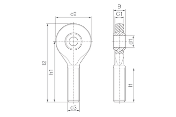 EALM-05-HT technical drawing