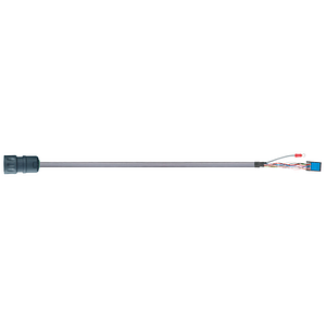 readycable® encoder cable suitable for Bosch Rexroth IKS4042, base cable PVC 10xd