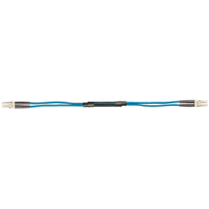 TPE Fibre optic cable, twistable, connector LC both-sided