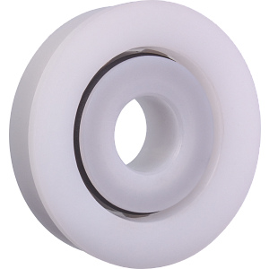 xiros® flanged ball bearing, protection on both sides