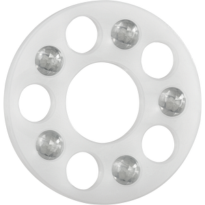 xiros® thrust washer, SL, xirodur B180, balls made of glass, slim line, mm