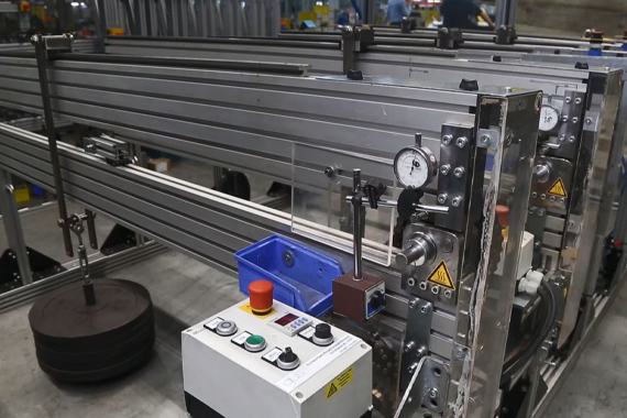 Test for heavy duty rotation