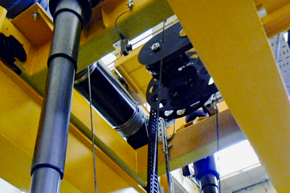 e-spool in bridge crane