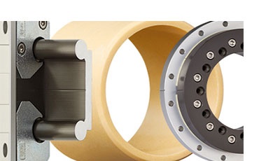 dry-tech bearing technology: linear bearings, plain bearings, slewing ring bearings