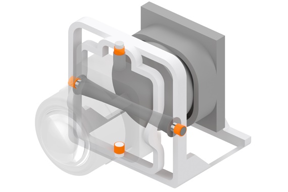 Headlights with iglidur plain bearings